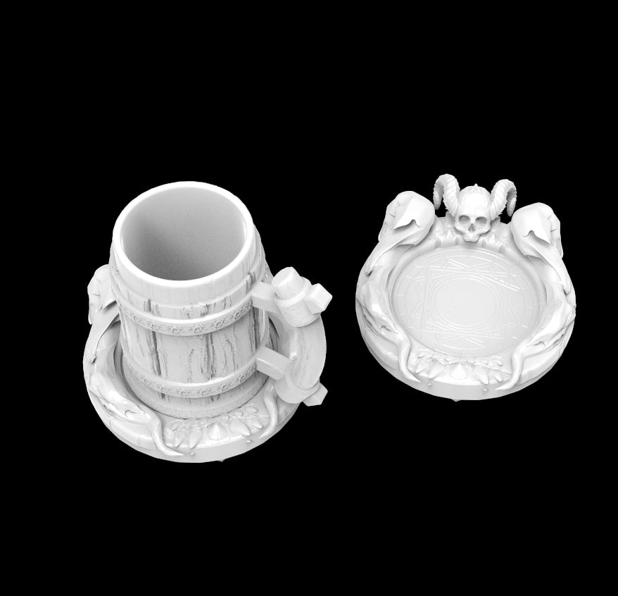 Possibly Cool Coasters - Sorcerer - DnD/TTRPG/Roleplaying/Wargames