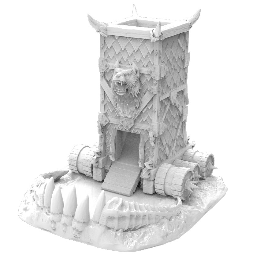 Possibly Cool Dice Tower - Ram - DnD/TTRPG/Roleplaying/Wargames