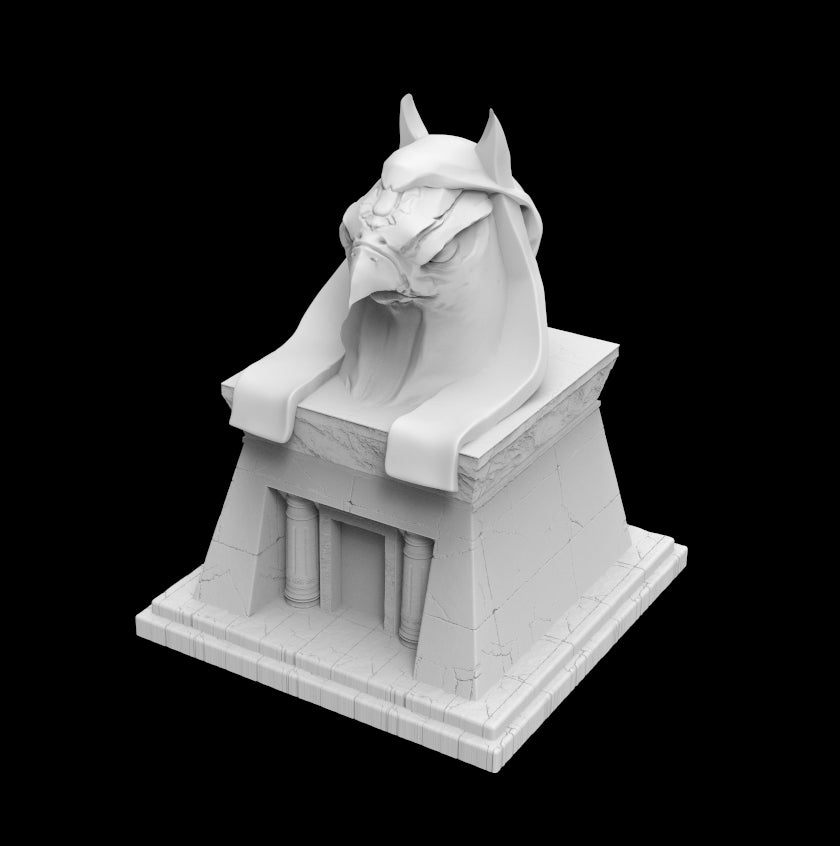 Possibly Cool Dice Box/Case - Temple of Ra - DnD/TTRPG/Roleplaying/Wargames