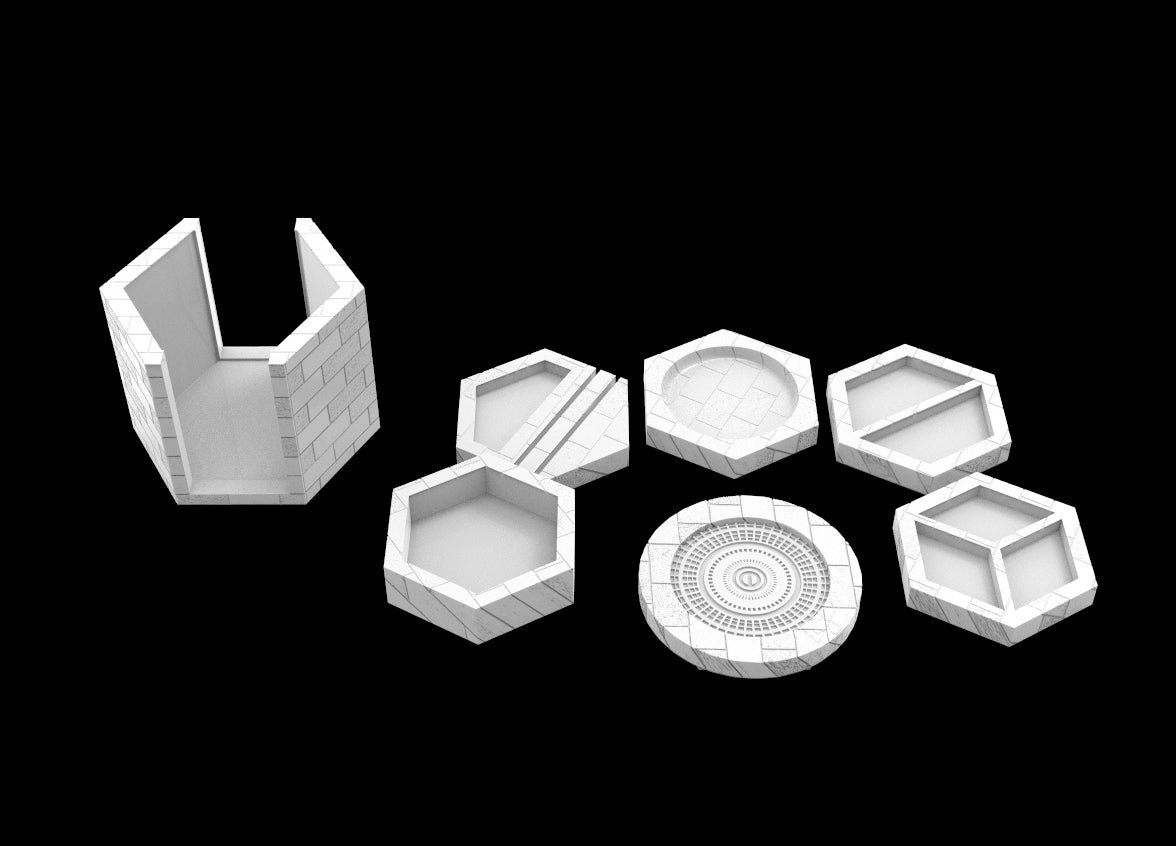 Possibly Cool Coasters - Sewers - DnD/TTRPG/Roleplaying/Wargames