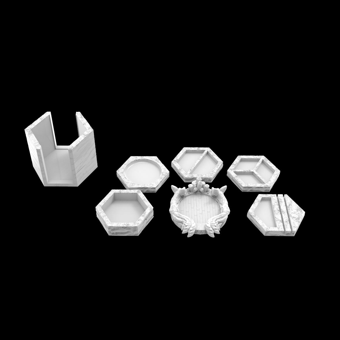 Possibly Cool Coasters - Druid - DnD/TTRPG/Roleplaying/Wargames