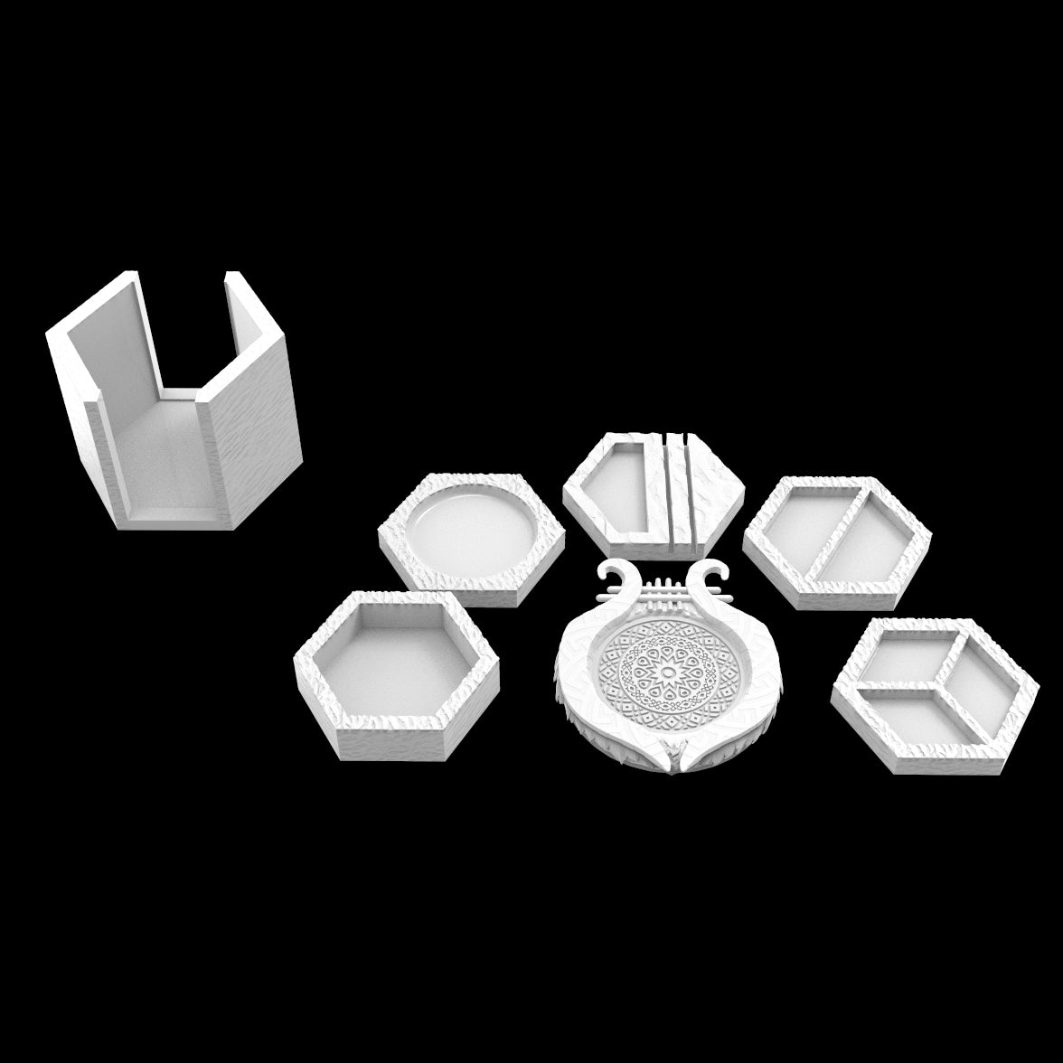 Possibly Cool Coasters - Bard - DnD/TTRPG/Roleplaying/Wargames