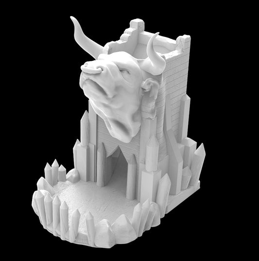 Possibly Cool Dice Tower - Classic Minotaur - DnD/TTRPG/Roleplaying/Wargames