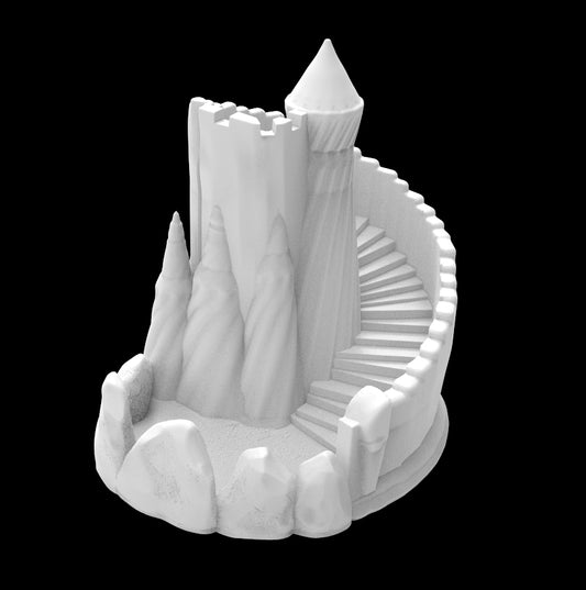 Possibly Cool Dice Tower - Classic Elves - DnD/TTRPG/Roleplaying/Wargames