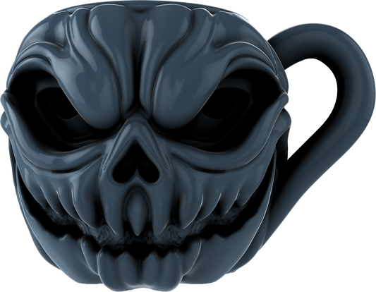 Digital Creative Works - Pumpkin Mug #4 - Halloween Prop/Decoration