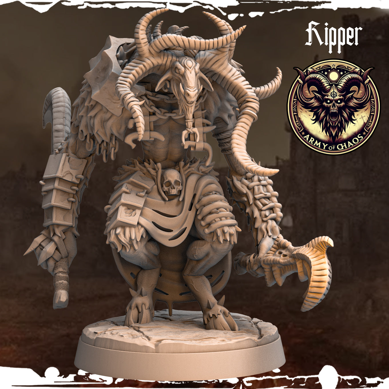 Monolith Arts - Beasts - Ripper #10 - DnD/TTRPG Figure/Miniature