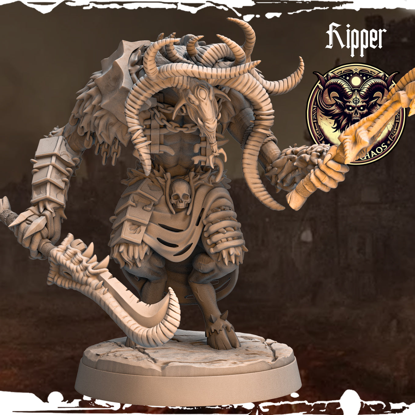 Monolith Arts - Beasts - Ripper #12 - DnD/TTRPG Figure/Miniature