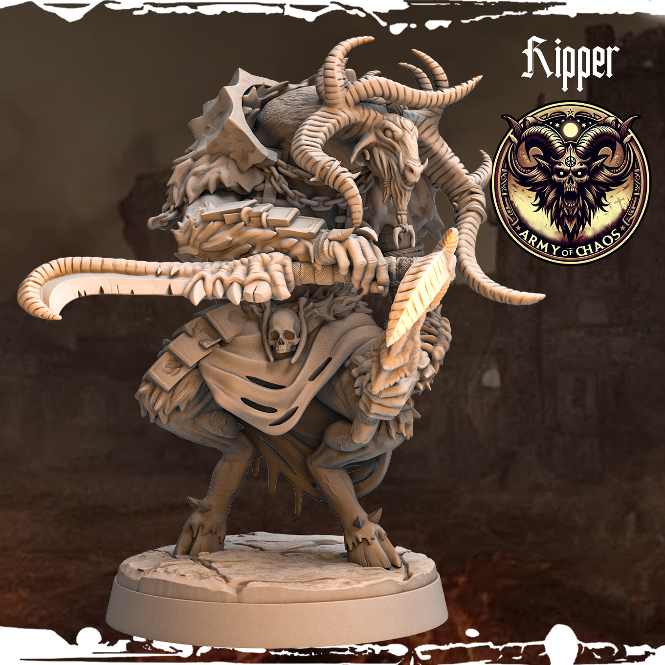 Monolith Arts - Beasts - Ripper #6 - DnD/TTRPG Figure/Miniature