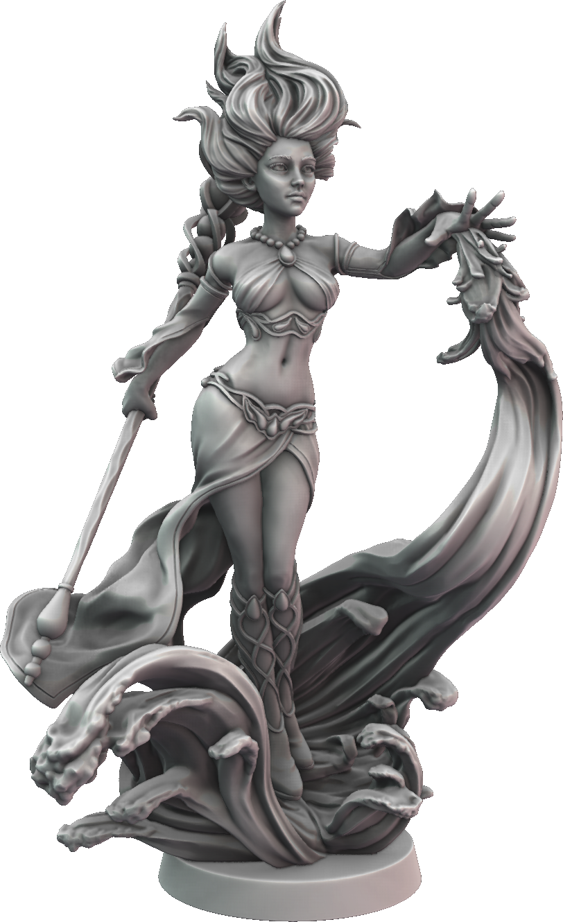 Claudia Sculpts - Sacred Forest Guardians - Rivalith - 75mm Pin Up/Figure/Model/Diorama