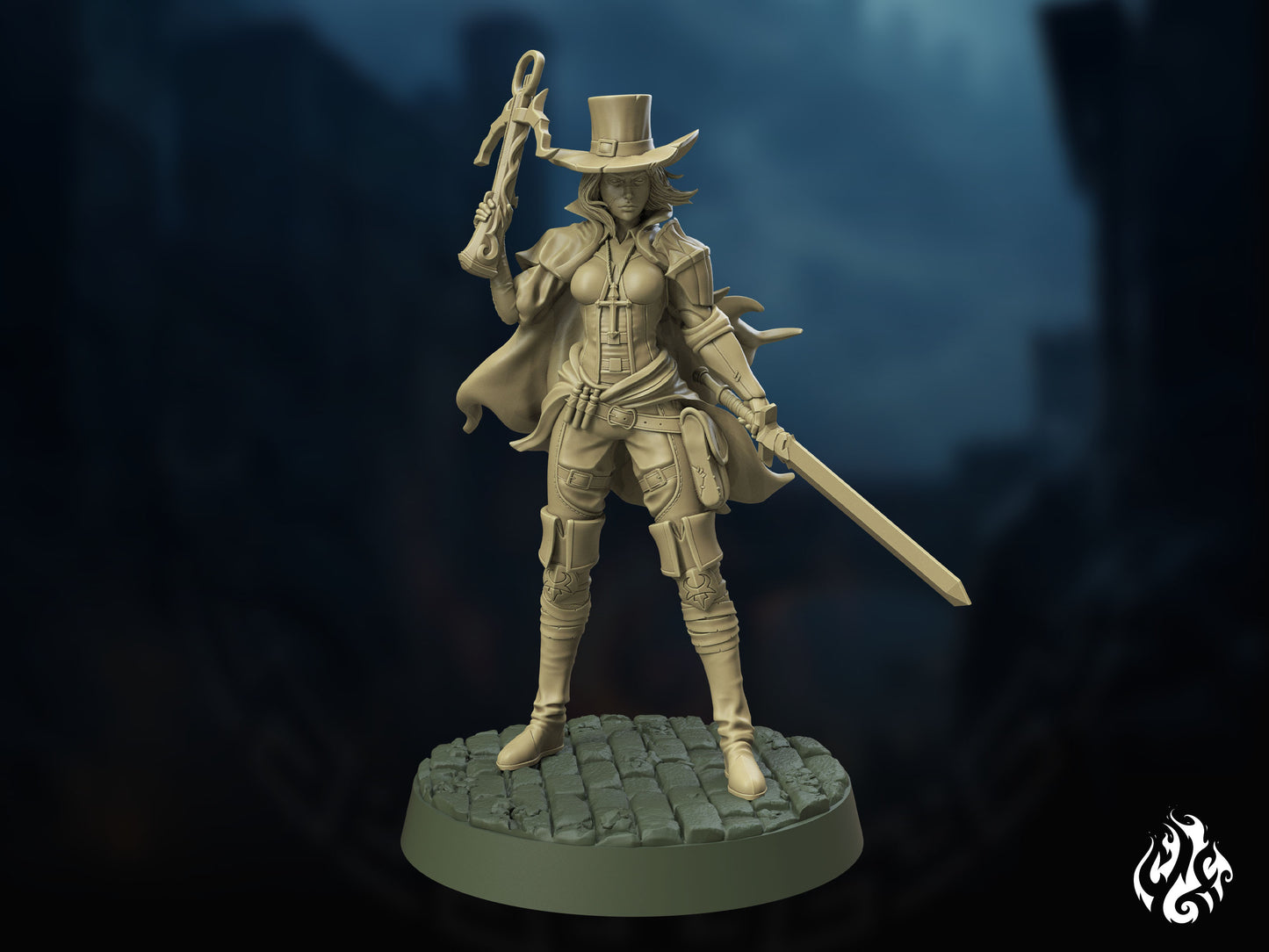 Crippled God Foundry - Human Rogue - DnD/TTRPG Figure/Miniature