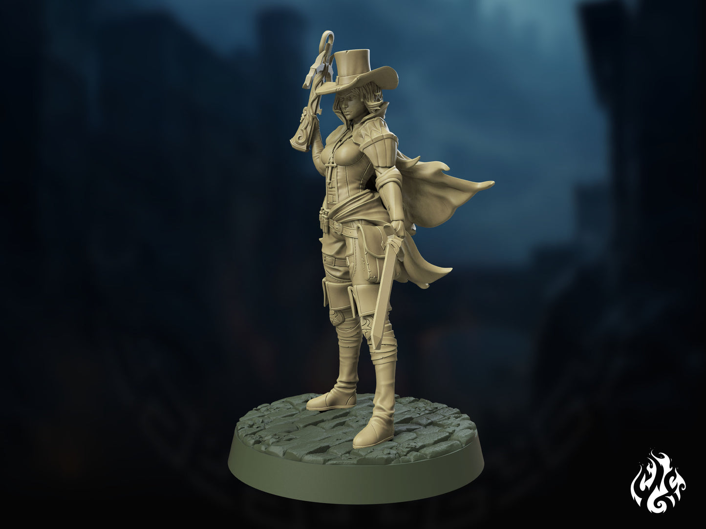 Crippled God Foundry - Human Rogue - DnD/TTRPG Figure/Miniature