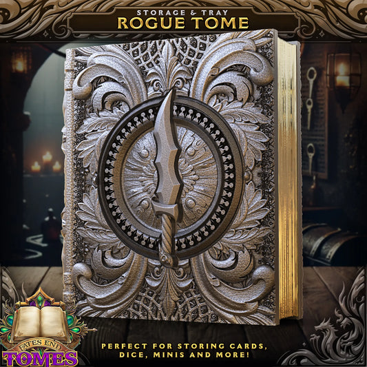 FatesEnd - Dice/Card Tome - Rogue - DnD/TTRPG/Roleplaying/Wargames