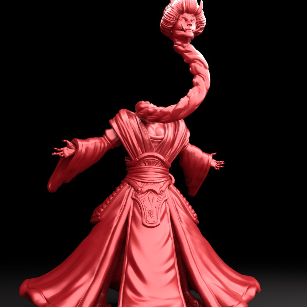 Brayan Nafarrate - Bestiary #5 - Rokurokubi #1 - DnD/TTRPG Figure/Miniature
