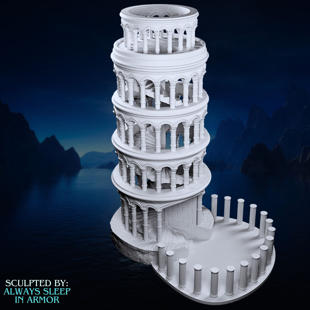 Always Sleep in Armor - Ancient Rome Dice Tower - DnD/TTRPG/Roleplaying/Wargames - Helios3DPrinting