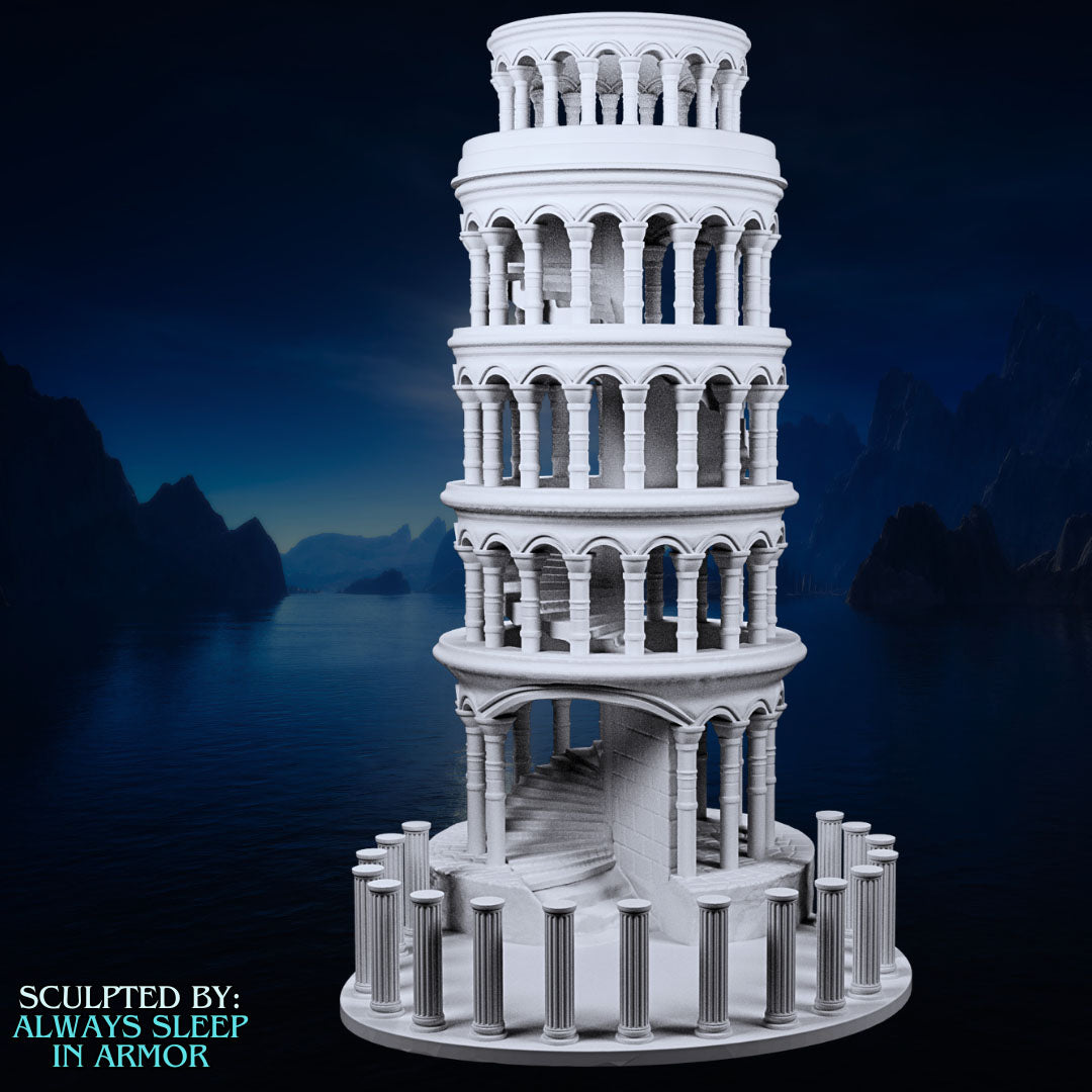 Always Sleep in Armor - Ancient Rome Dice Tower - DnD/TTRPG/Roleplaying/Wargames - Helios3DPrinting