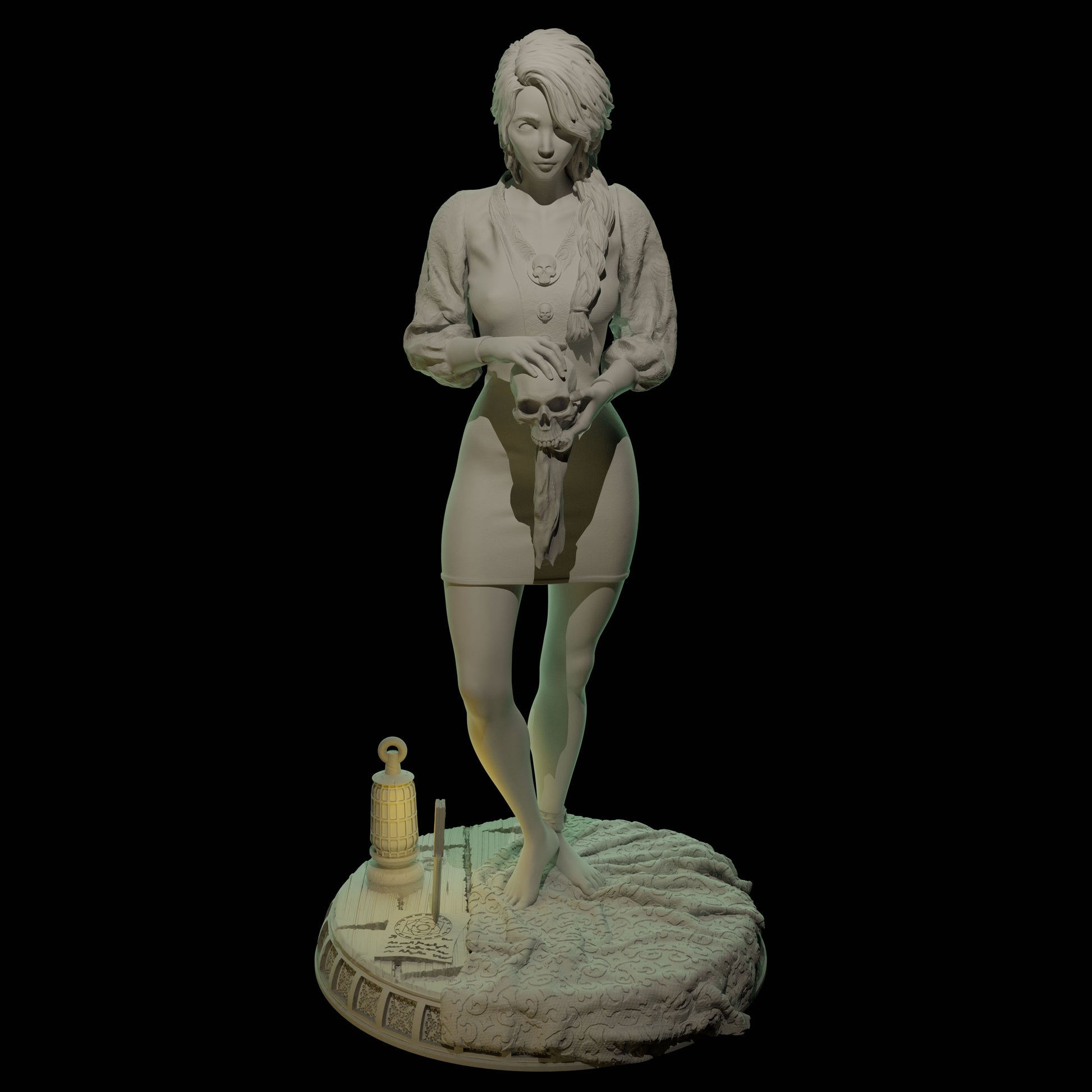 Cthulhu Girls - Secrets of the Welford Hall - Rosalin Welford - 32/75mm DnD/TTRPG Figure/Miniature - Helios3DPrinting