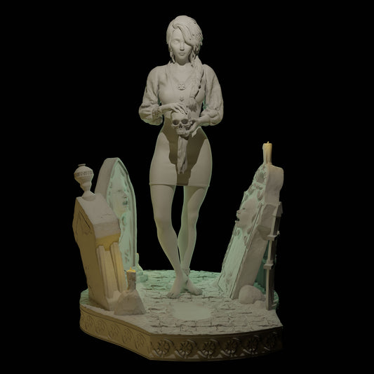 Cthulhu Girls - Secrets of the Welford Hall - Rosalin Welford - 32/75mm DnD/TTRPG Figure/Miniature - Helios3DPrinting