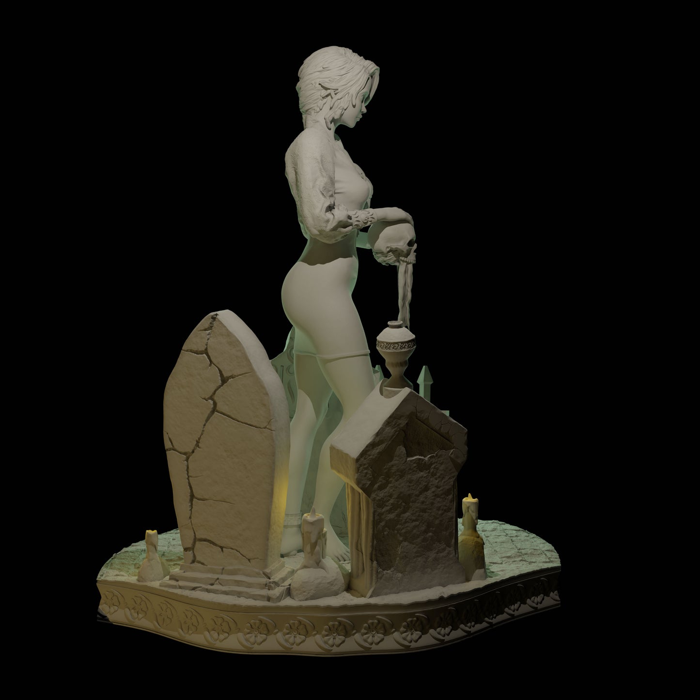 Cthulhu Girls - Secrets of the Welford Hall - Rosalin Welford - 32/75mm DnD/TTRPG Figure/Miniature - Helios3DPrinting