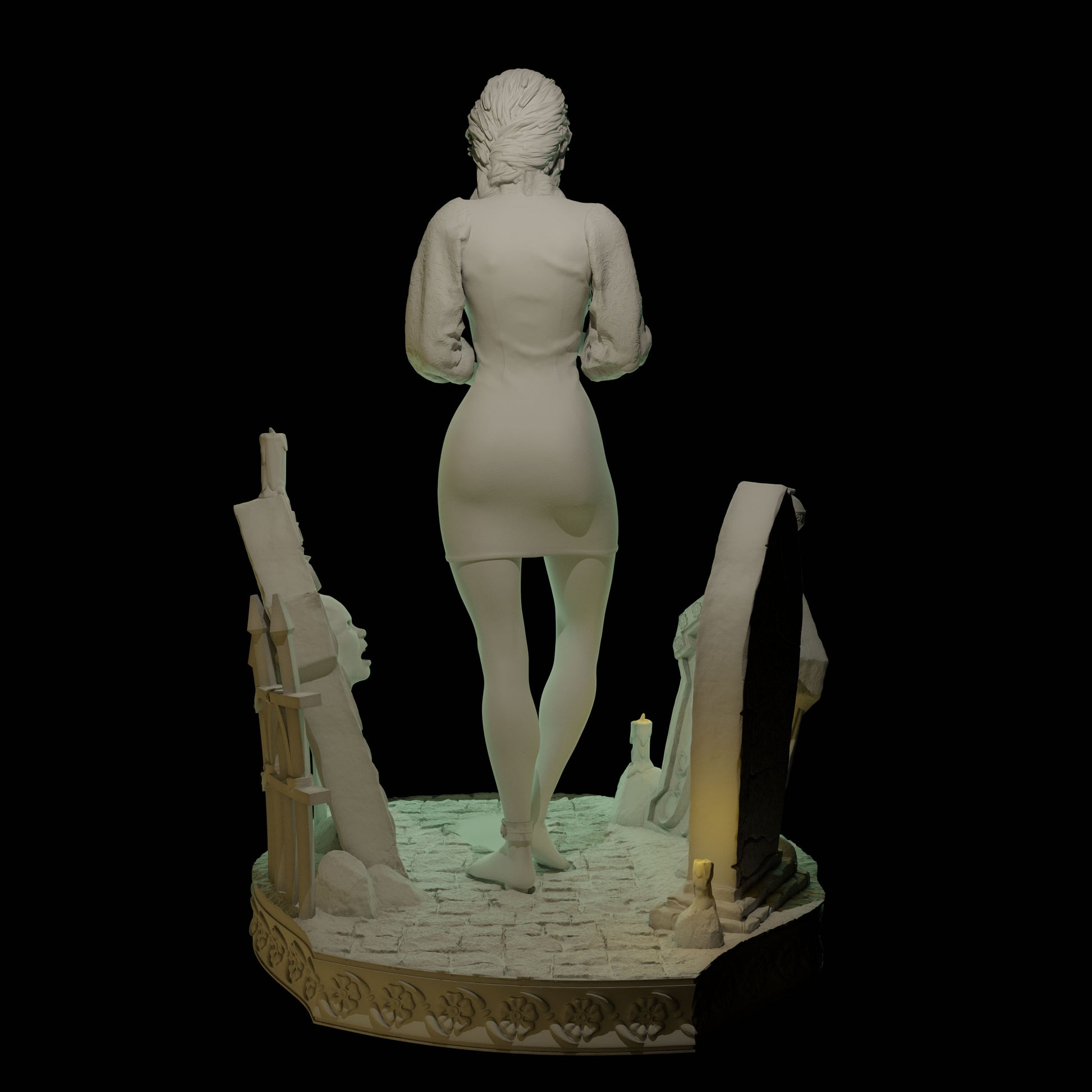 Cthulhu Girls - Secrets of the Welford Hall - Rosalin Welford - 32/75mm DnD/TTRPG Figure/Miniature - Helios3DPrinting