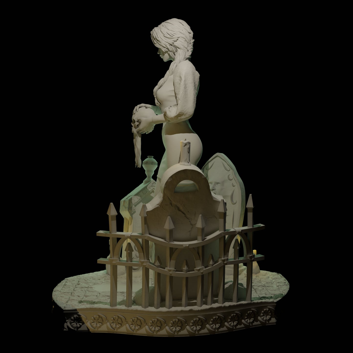 Cthulhu Girls - Secrets of the Welford Hall - Rosalin Welford - 32/75mm DnD/TTRPG Figure/Miniature - Helios3DPrinting