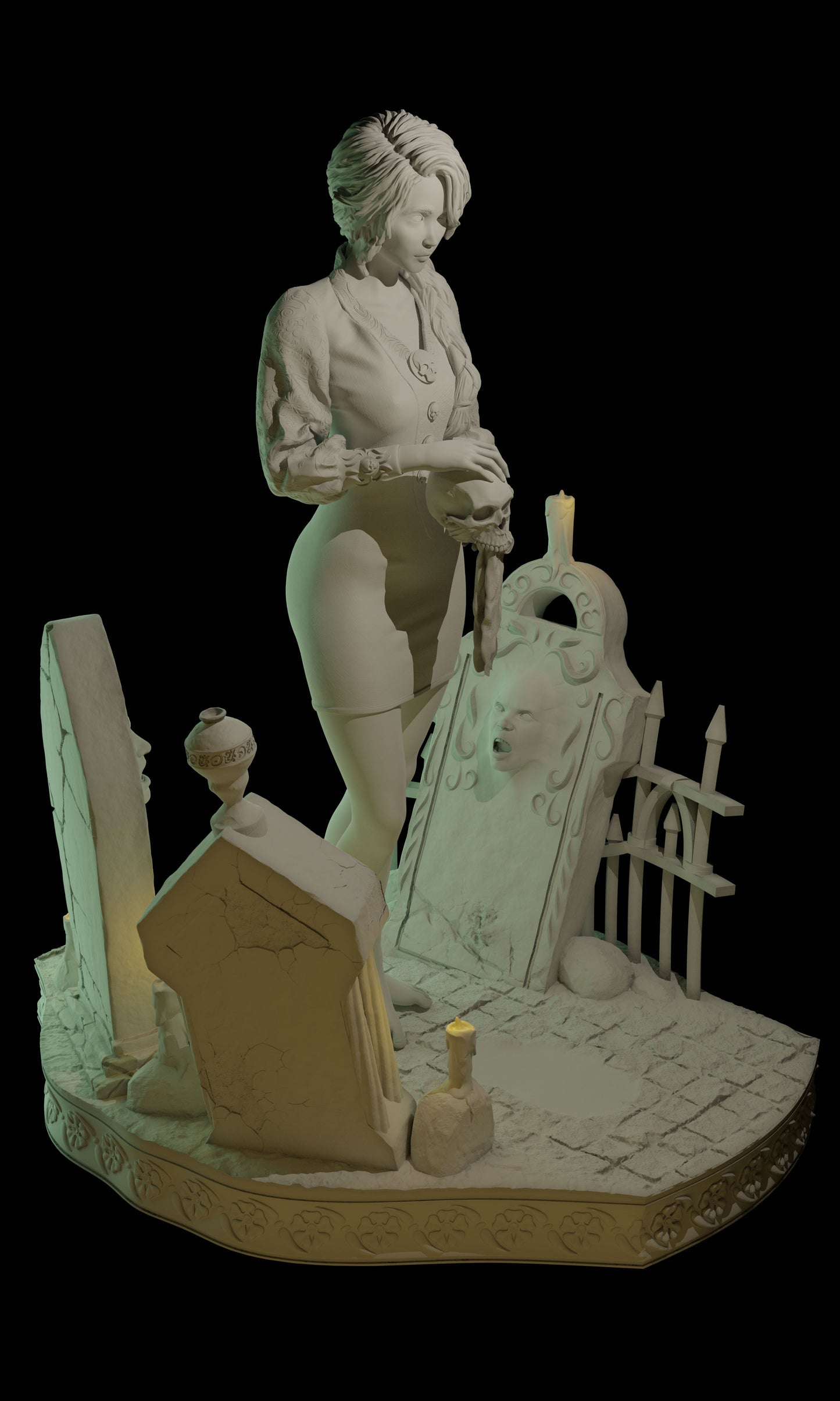 Cthulhu Girls - Secrets of the Welford Hall - Rosalin Welford - 32/75mm DnD/TTRPG Figure/Miniature - Helios3DPrinting