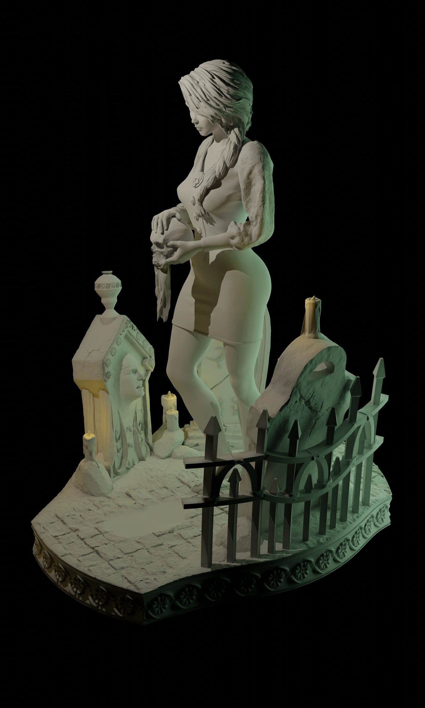 Cthulhu Girls - Secrets of the Welford Hall - Rosalin Welford - 32/75mm DnD/TTRPG Figure/Miniature