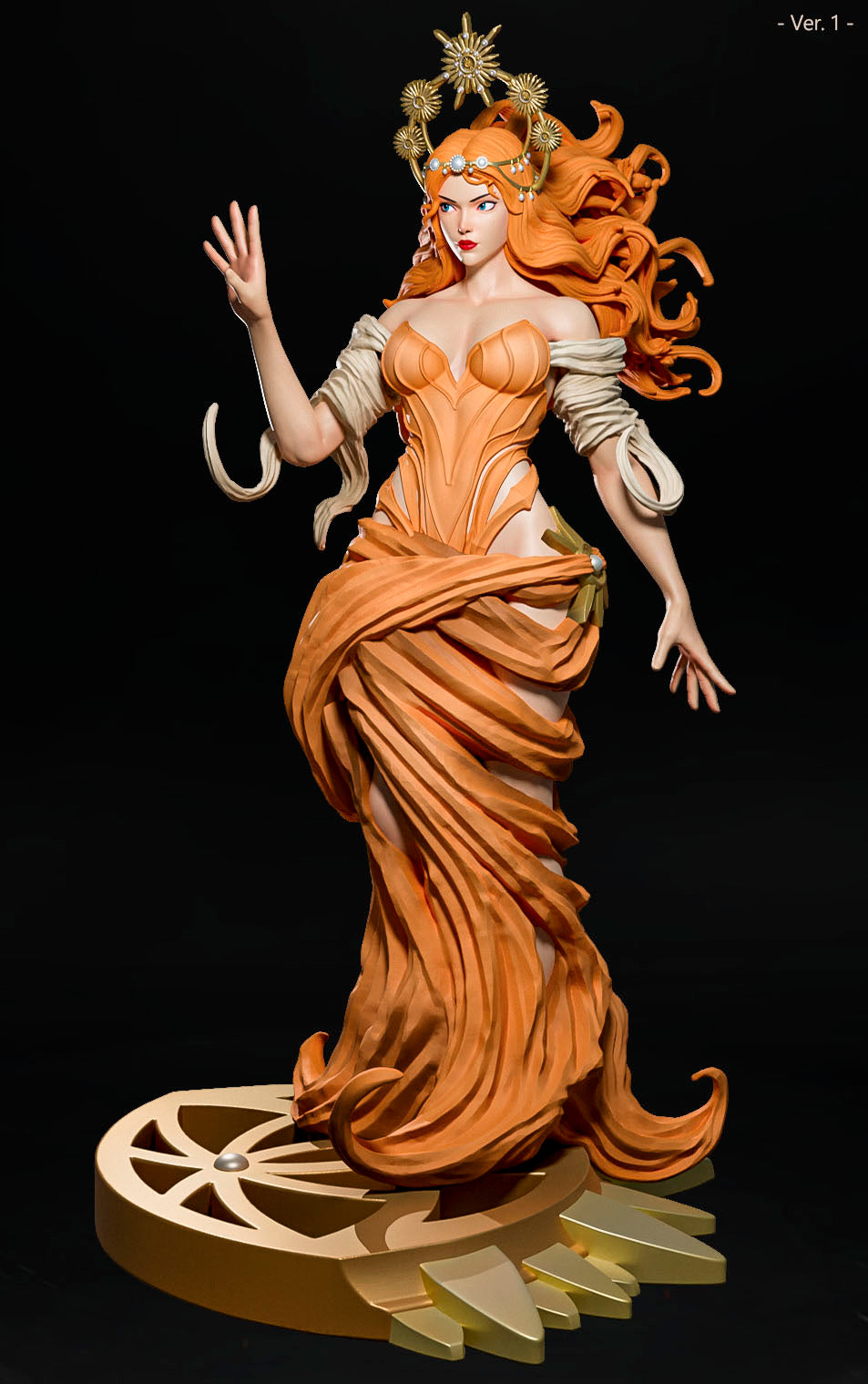 Amra 3D Art - Witcher Elements - Life & Death - 80mm Pin Up/Figure/Model/Diorama - Helios3DPrinting