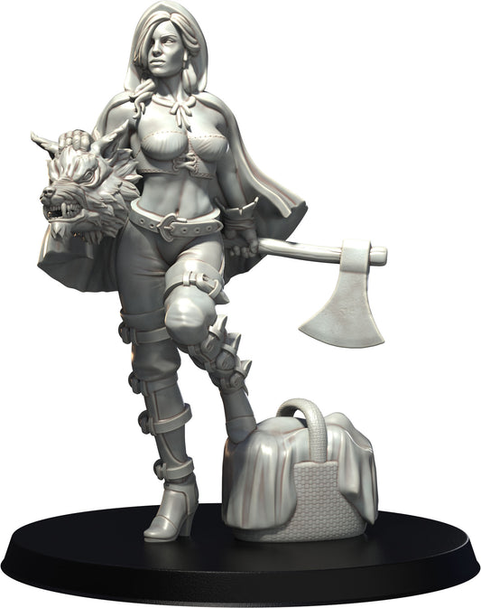 3D IPStudios - Female Warriors #1 - Scarlet - Pin Up/Figure/Model/Diorama - Helios3DPrinting
