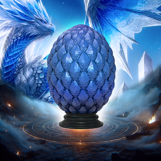 Stratation Design - Gemshard Dragon Egg Dice Box - DnD/TTRPG/Roleplaying/Wargames