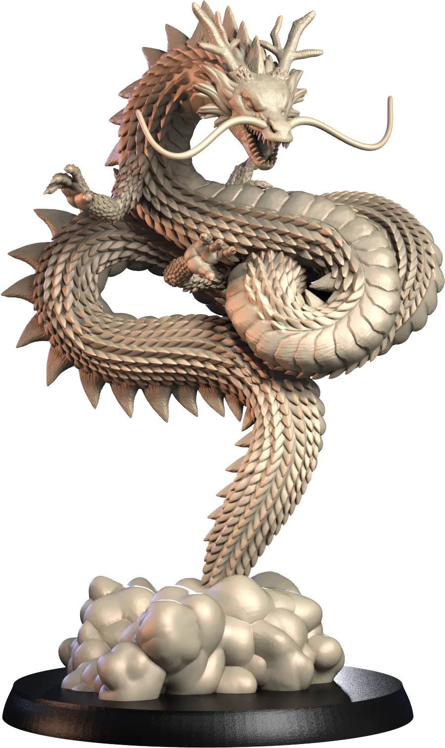 3D IPStudios - Dragons Worlds #2 - Shen Long - DnD/TTRPG Figure/Miniature
