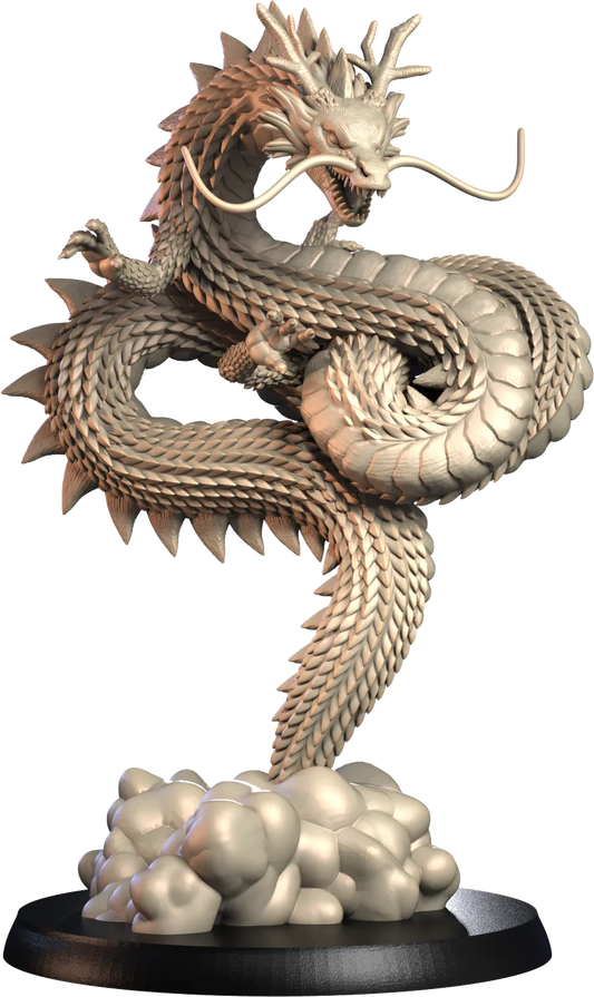 3D IPStudios - Dragons Worlds #2 - Shen Long - DnD/TTRPG Figure/Miniature