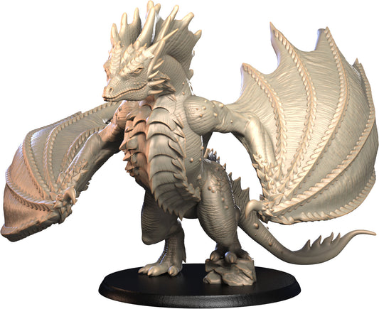 3D IPStudios - Dragons Worlds #2 - Seraphyra - DnD/TTRPG Figure/Miniature - Helios3DPrinting