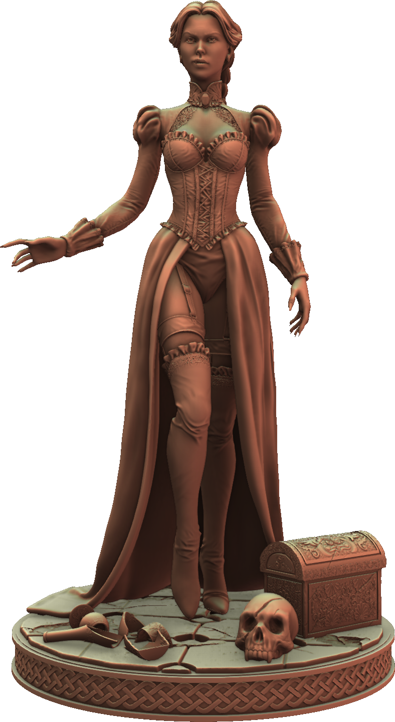 Figurine Emporium - Vampire Tatianna - 170mm Pin Up/Figure/Model/Diorama