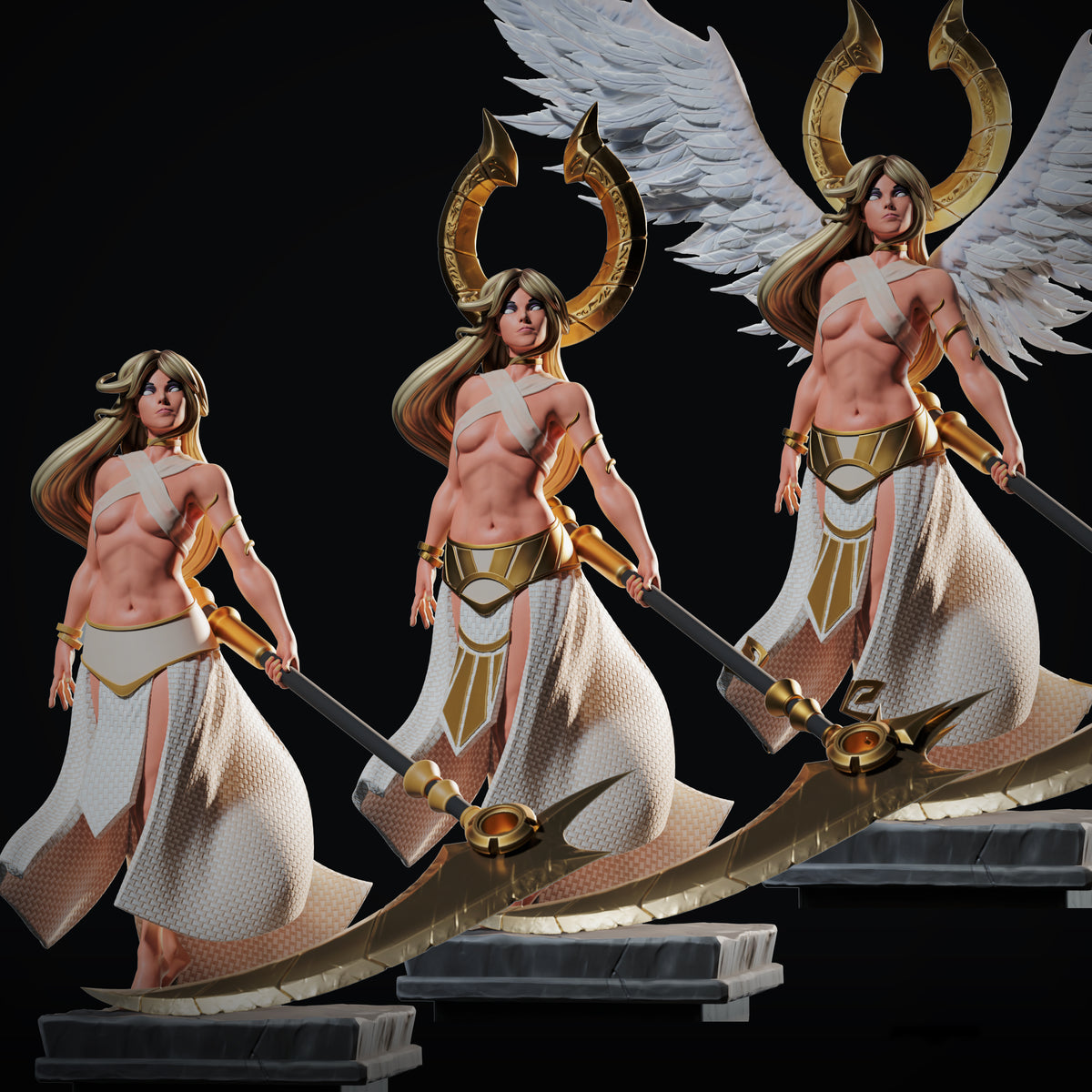 Suzanne Robson - Angelic Allure - 75mm Pin Up/Figure/Model/Diorama