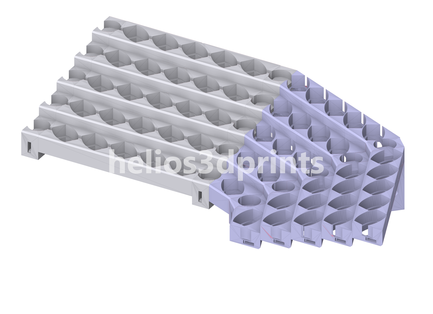 Paintpal Studio Desk Organiser - Corner for 17mm, 18mm & Kimera Kolors