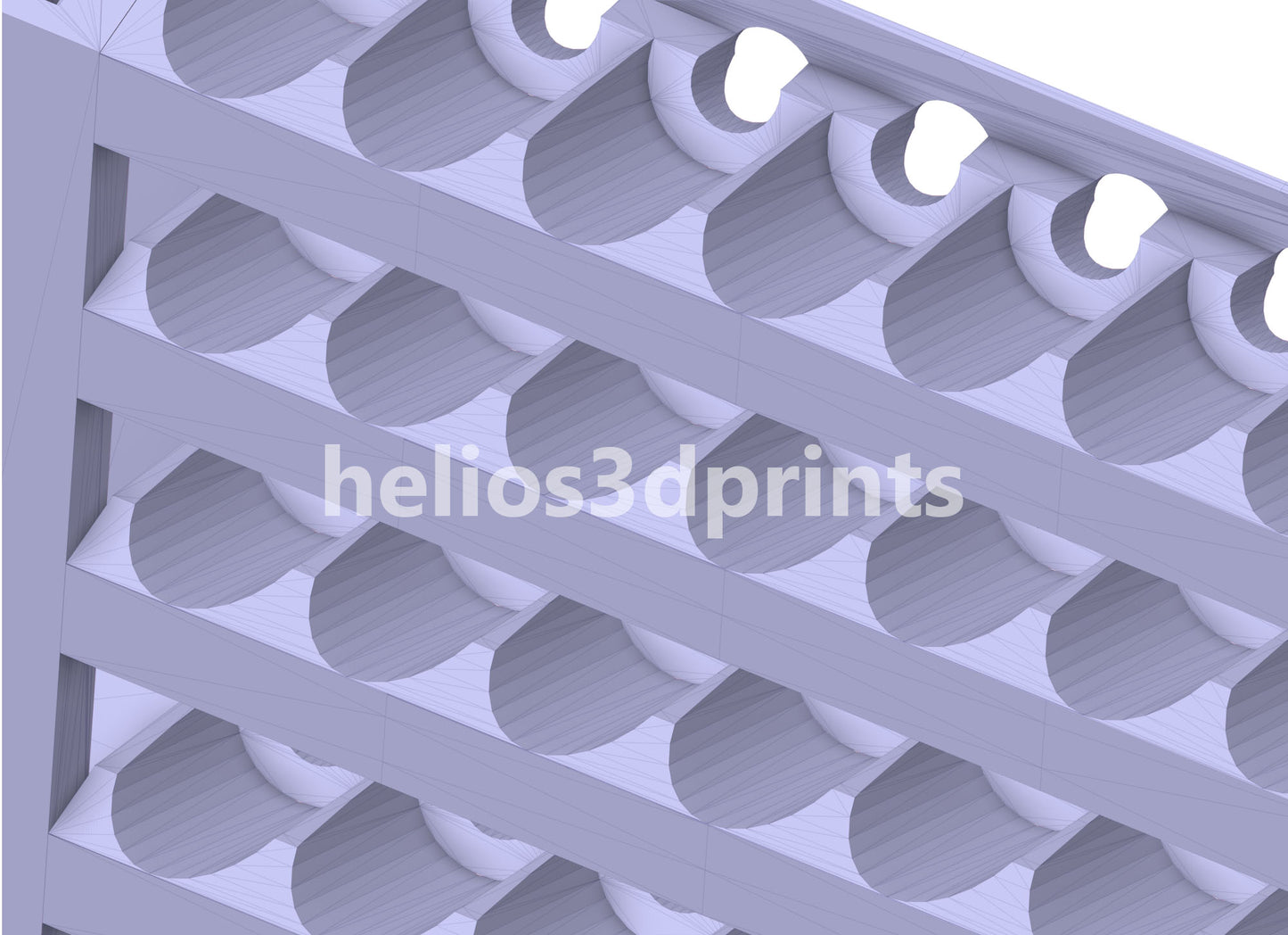 Paintpal Studio Desk Organiser - Rear Extension for Dropper Paint Bottles