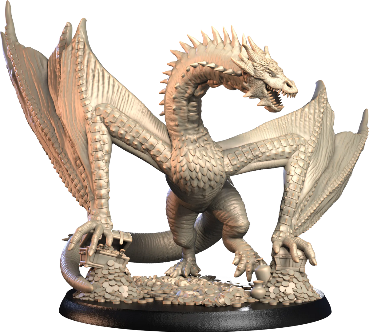 3D IPStudios - Dragons Worlds #2 - Smauth - DnD/TTRPG Figure/Miniature