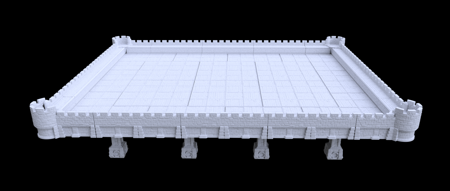 StageTop: 3D Printed Modular Gaming Board/Table - Stronghold Version