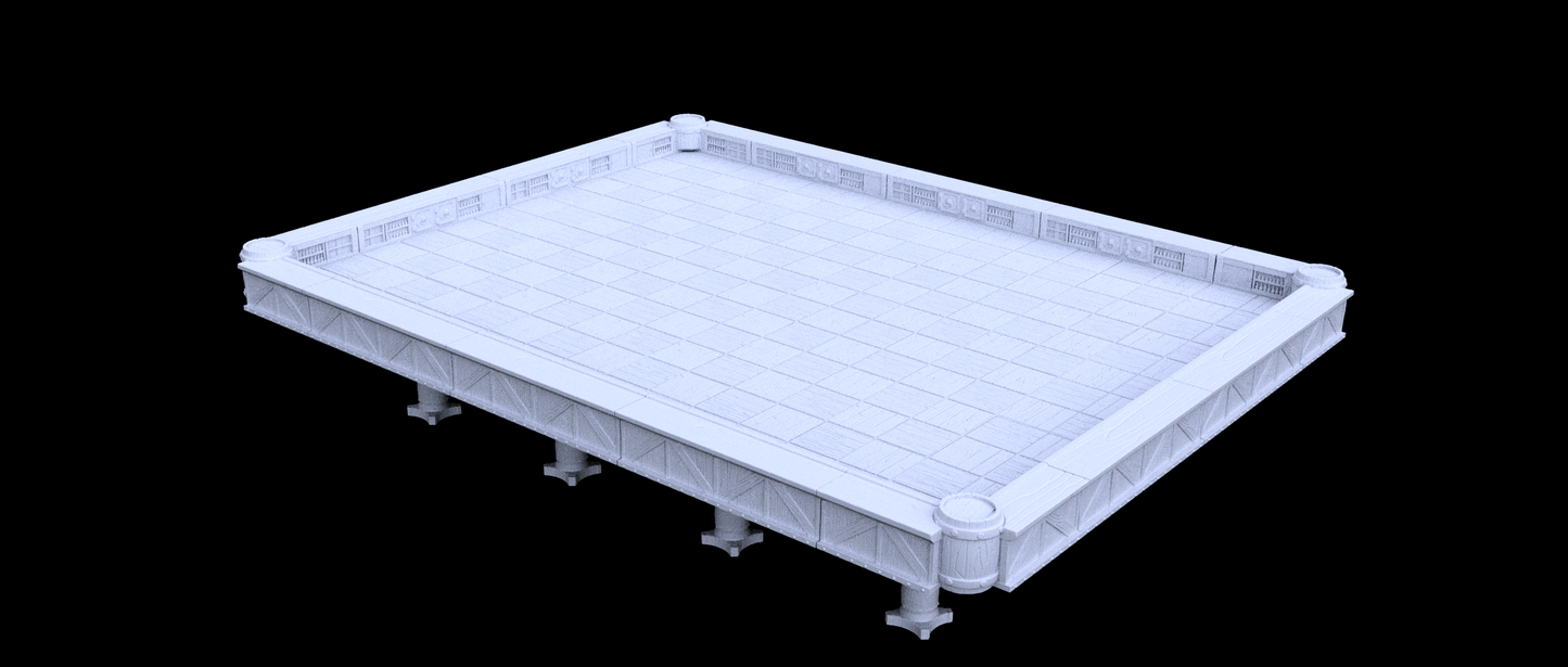 StageTop: 3D Printed Modular Gaming Board/Table - Tavern Version