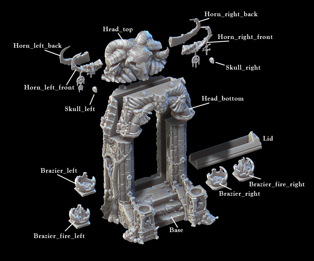 Calling Portals - Necromancer - Animated TTRPG/DnD/Pathfinder Terrain