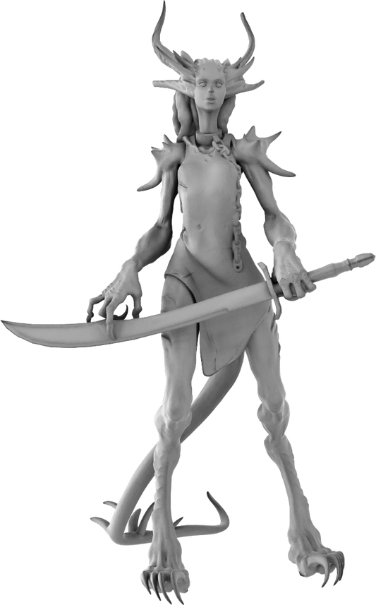 Z Kino - Succubus - 75mm Pin Up/Figure/Model/Diorama