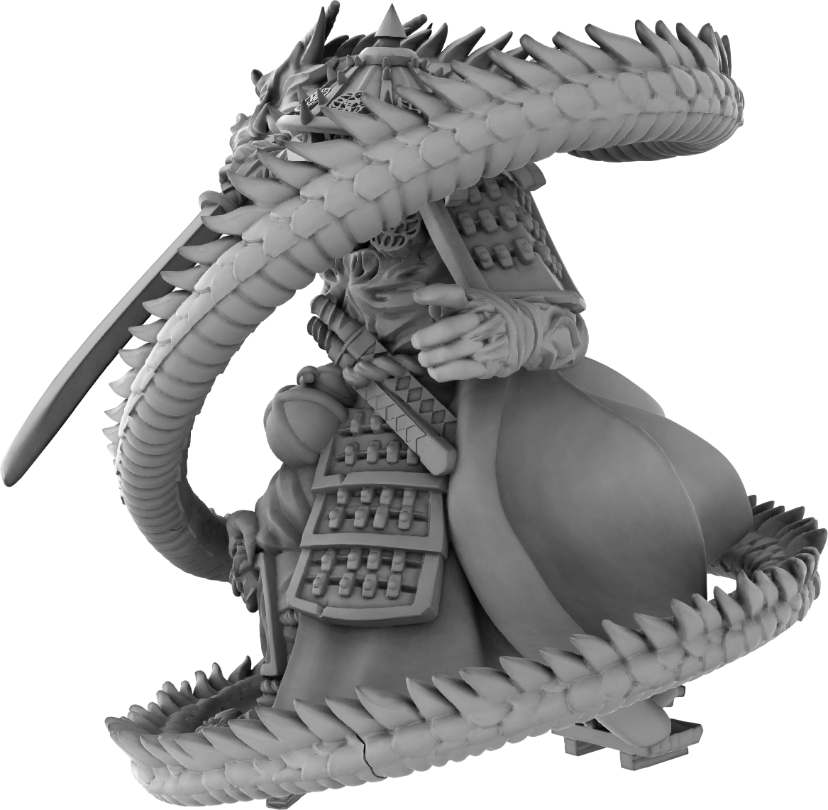Brayan Nafarrate - Bestiary #5 - Susanoo #1 - DnD/TTRPG Figure/Miniature