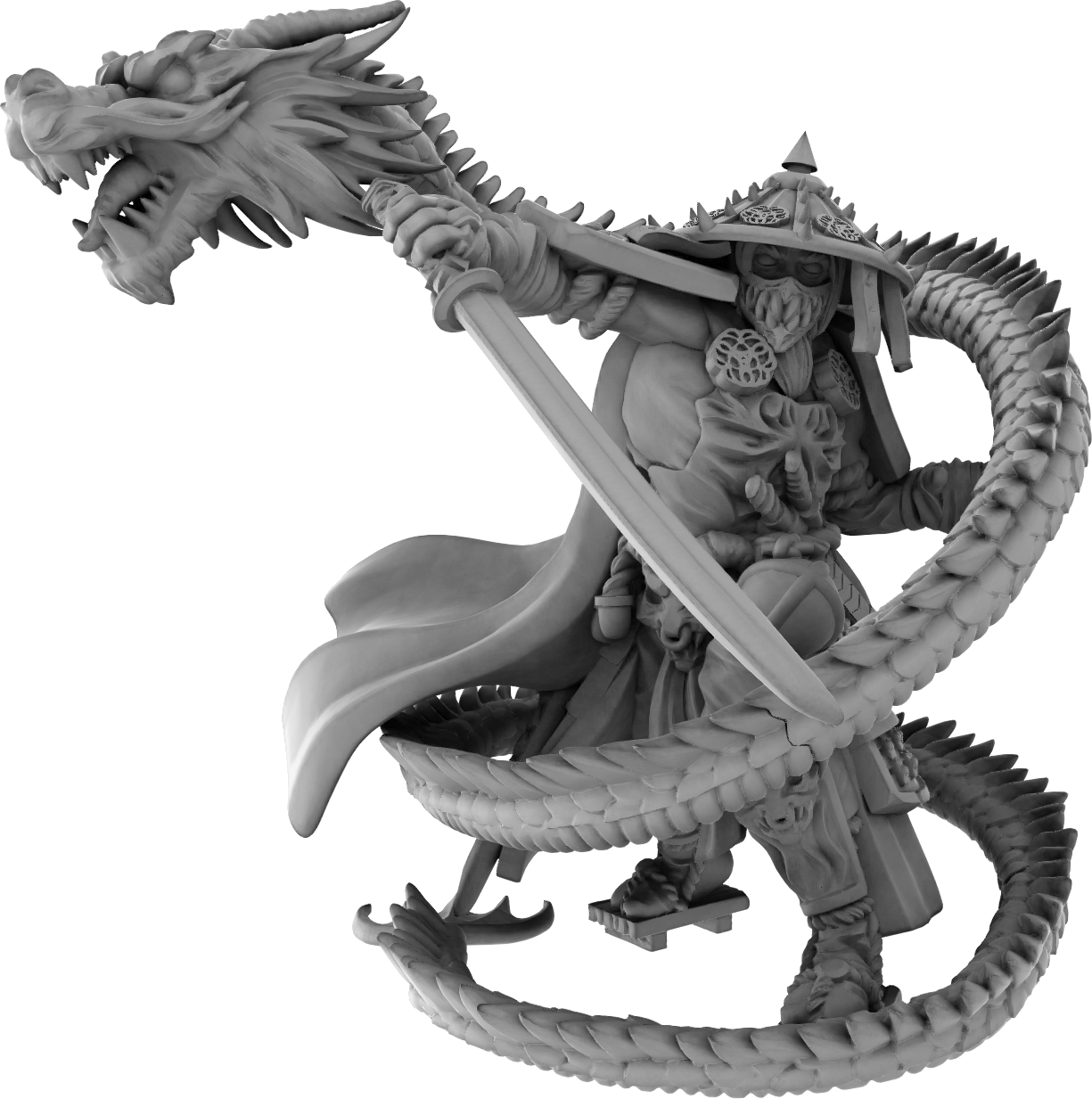 Brayan Nafarrate - Bestiary #5 - Susanoo #1 - DnD/TTRPG Figure/Miniature