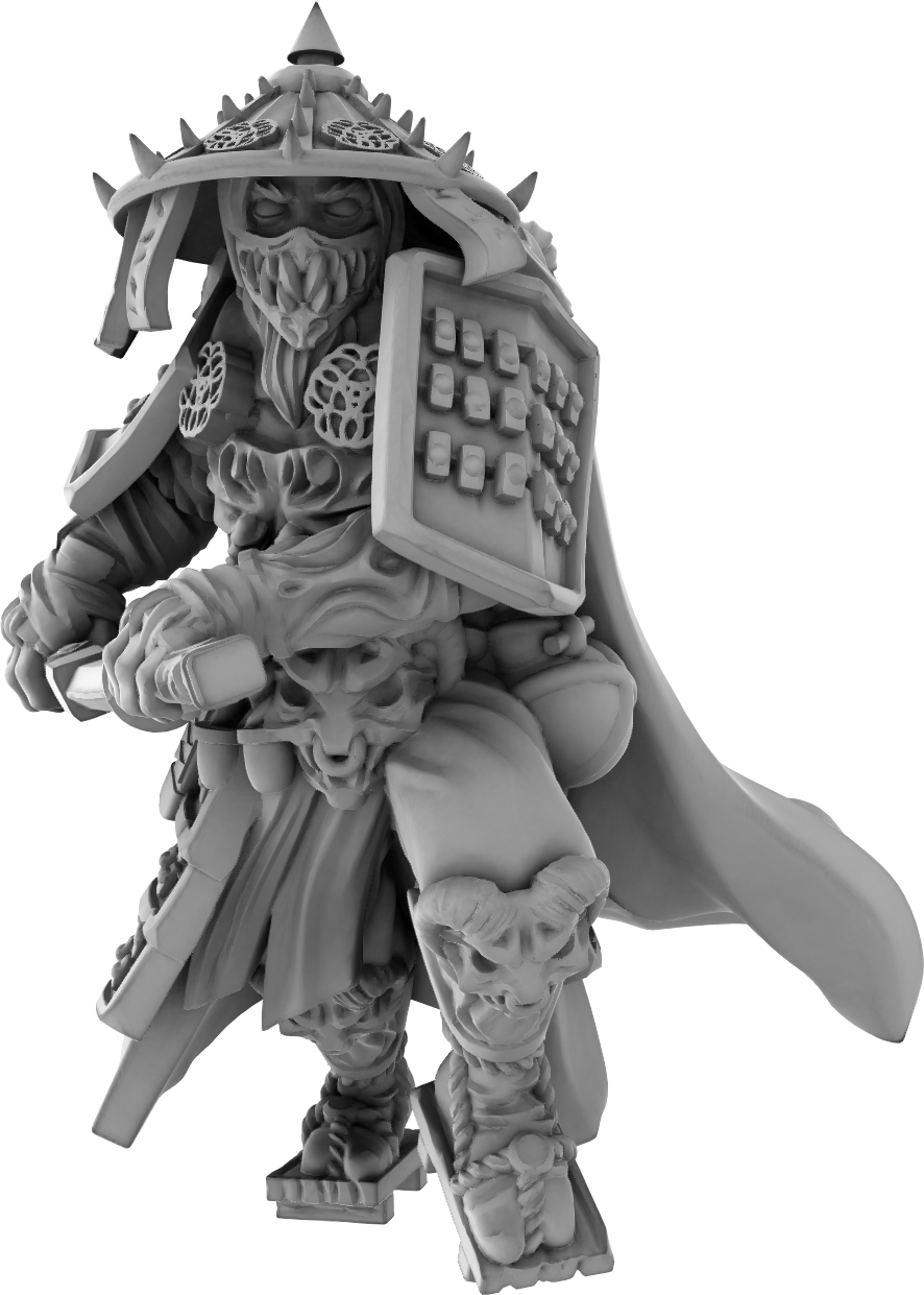 Brayan Nafarrate - Bestiary #5 - Susanoo #3 - DnD/TTRPG Figure/Miniature
