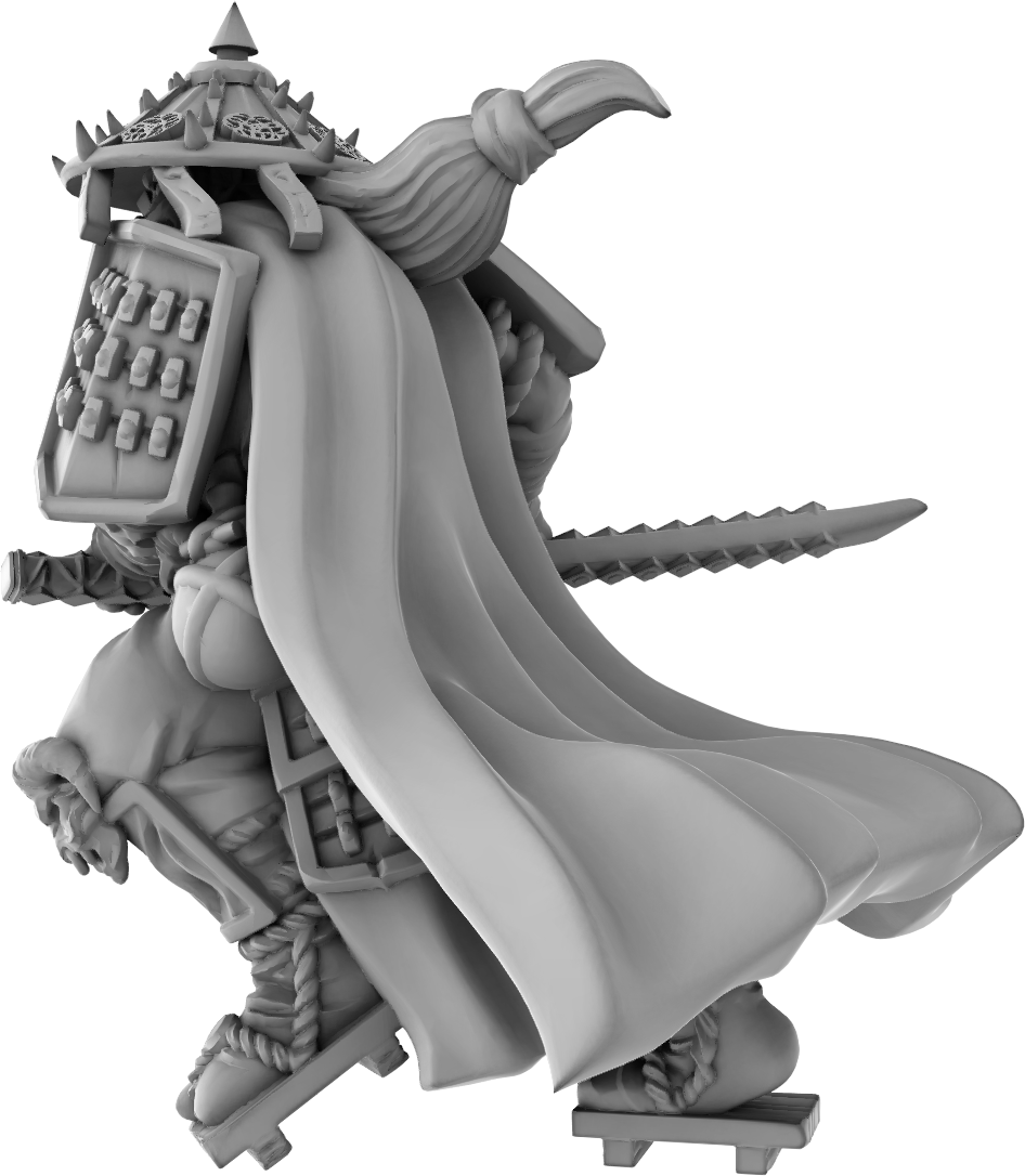 Brayan Nafarrate - Bestiary #5 - Susanoo #3 - DnD/TTRPG Figure/Miniature