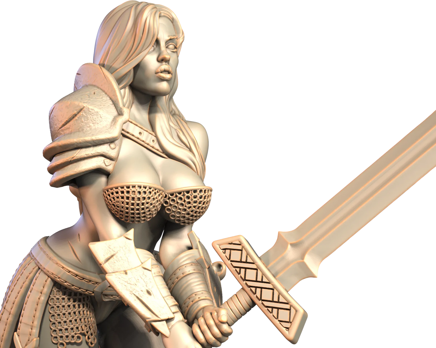 3D IPStudios - Barbarians - Sylara - 75mm Pin Up/Figure/Model/Diorama