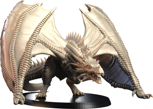 3D IPStudios - Dragons Worlds #2 - Sylphyr - DnD/TTRPG Figure/Miniature - Helios3DPrinting