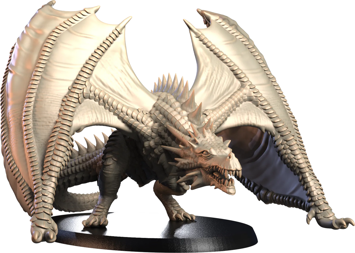 3D IPStudios - Dragons Worlds #2 - Sylphyr - DnD/TTRPG Figure/Miniature