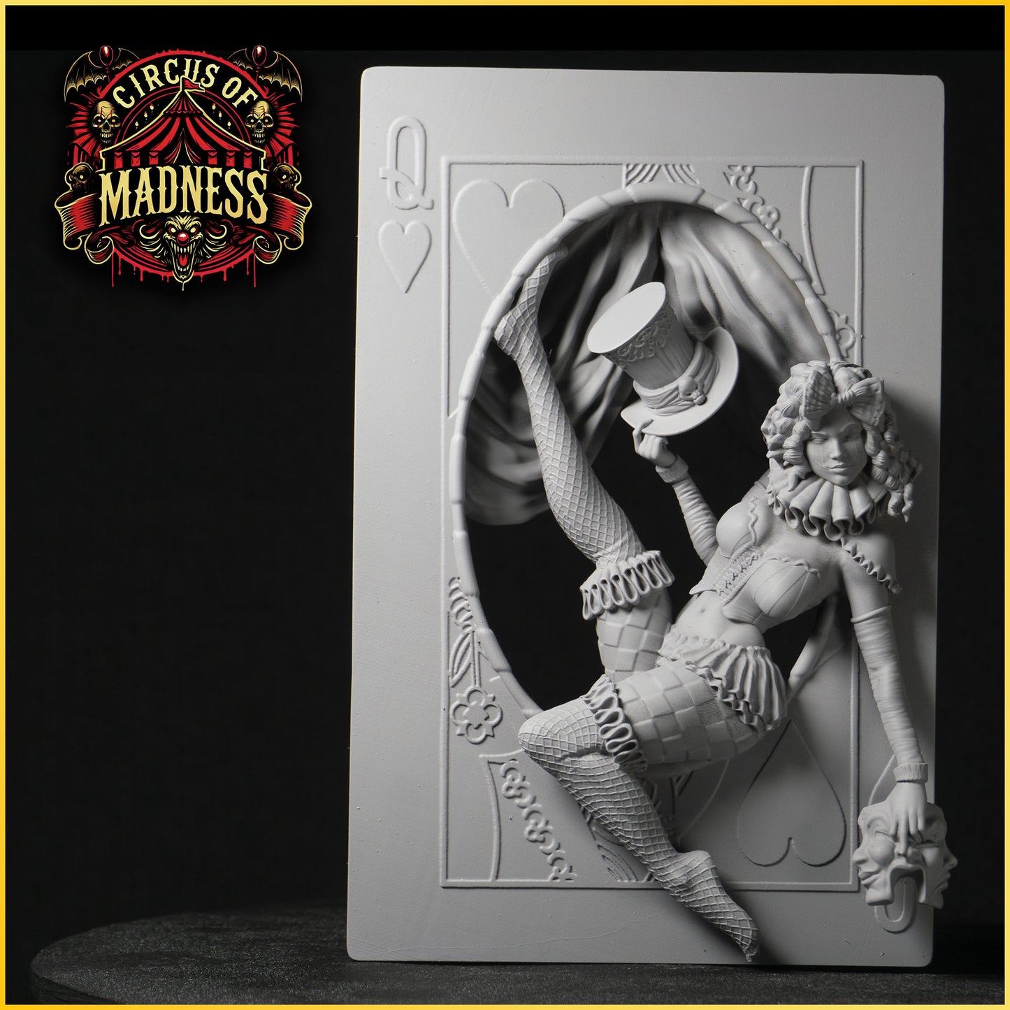 Underworld Miniatures - Circus of Madness - Sabrina - 32/75/120mm Pin Up/Figure/Model/Diorama - Helios3DPrinting