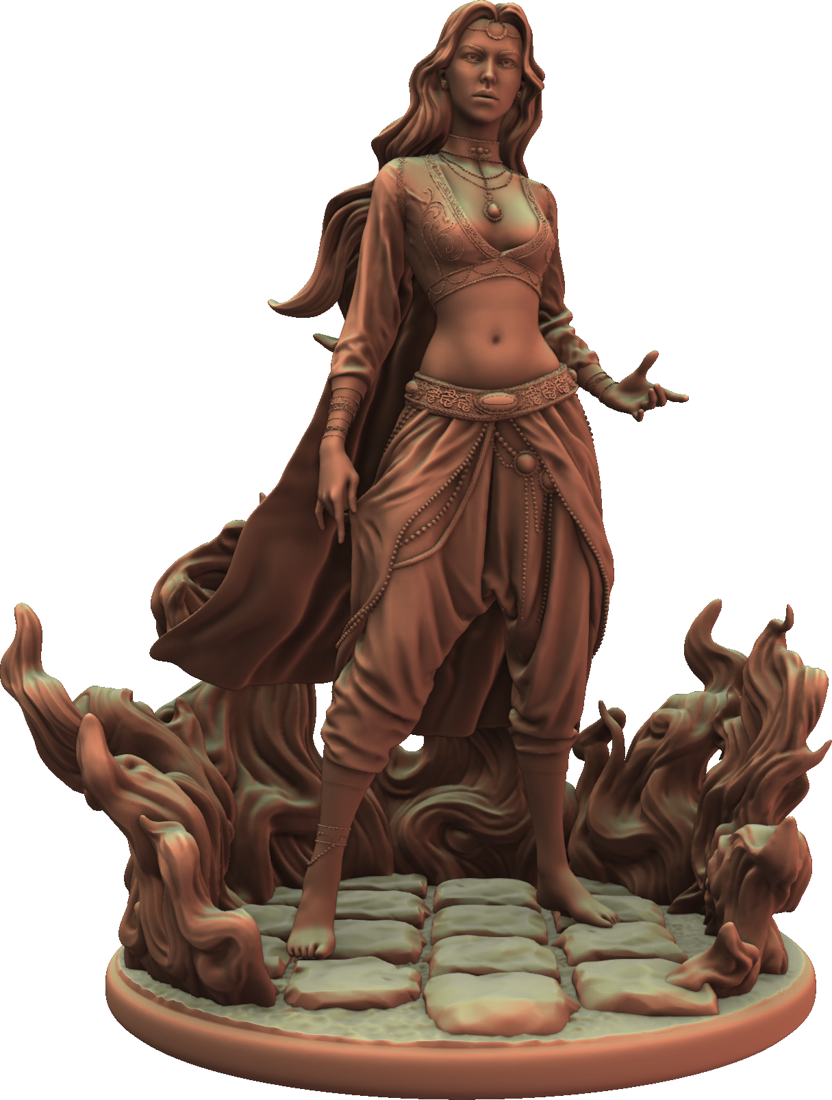 Figurine Emporium - Fire Lord Saora - 170mm Pin Up/Figure/Model/Diorama